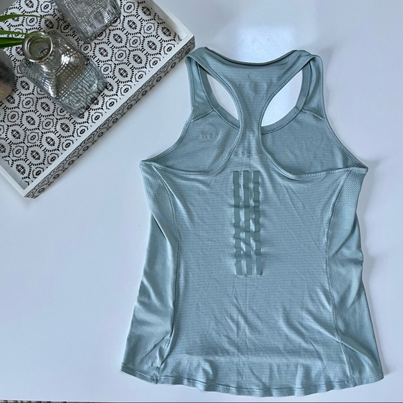 Adidas Blue Athletic Tank Top - Picture 4 of 6